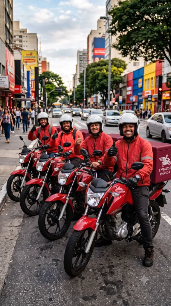 Gestão de entregadores de uma empresa de entregas